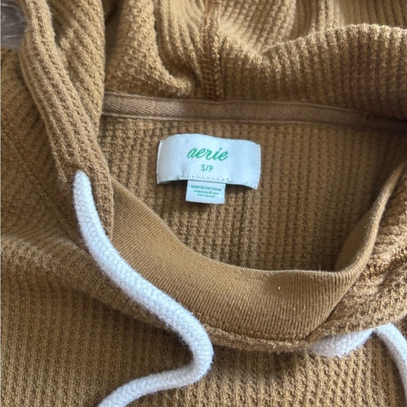 Aerie Waffle Hoodie - Picture 3 of 3